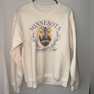 Minnesota Football Club Cream Sweatshirt